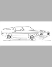 33 Fast Ford Mustang Coloring Pages Printable 12