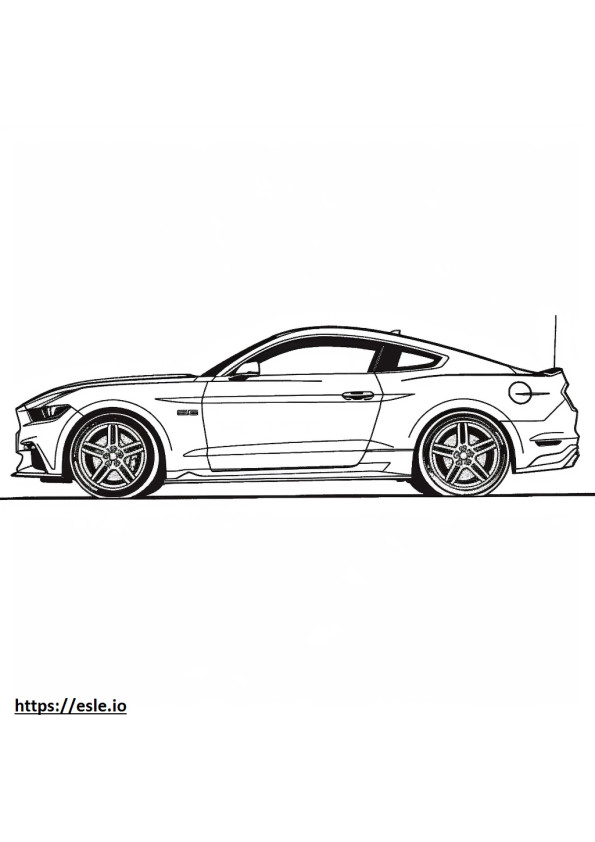 33 Fast Ford Mustang Coloring Pages Printable 34