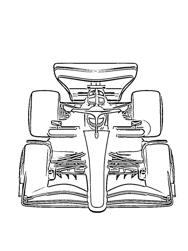 33 McLaren Coloring Pages Printable 11