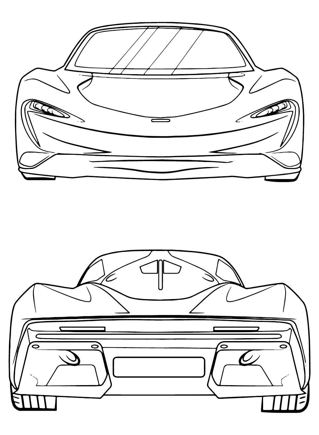 33 McLaren Coloring Pages Printable 9