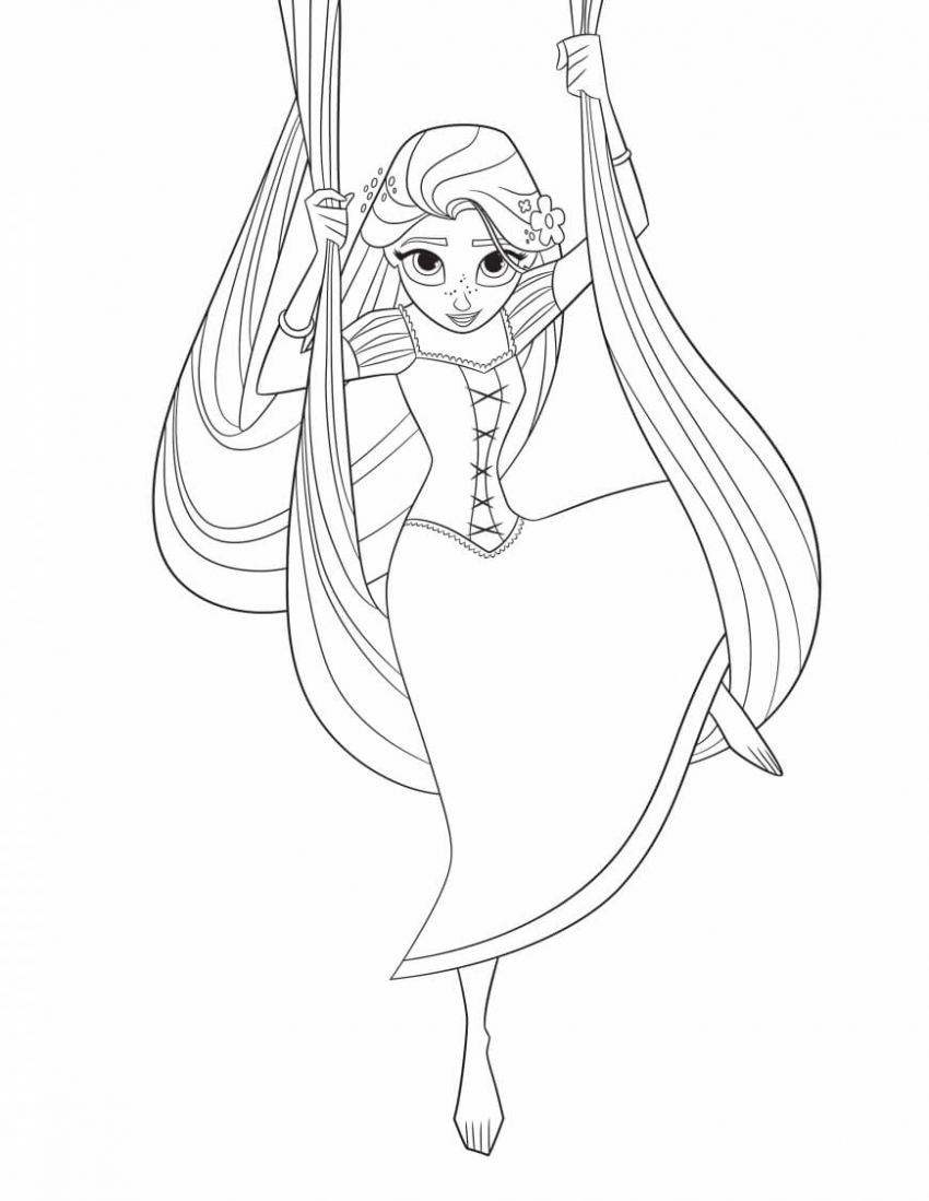 printable rapunzel tangled coloring pages jpg