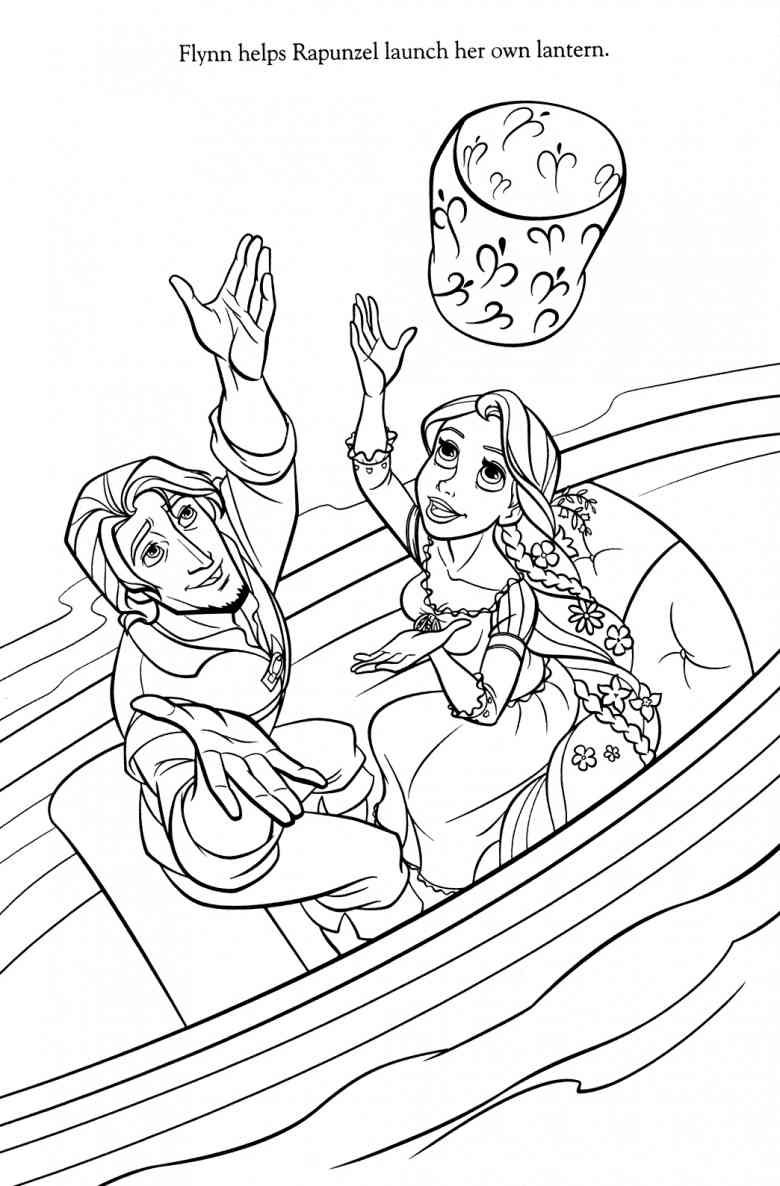 printable rapunzel tangled coloring pages jpg