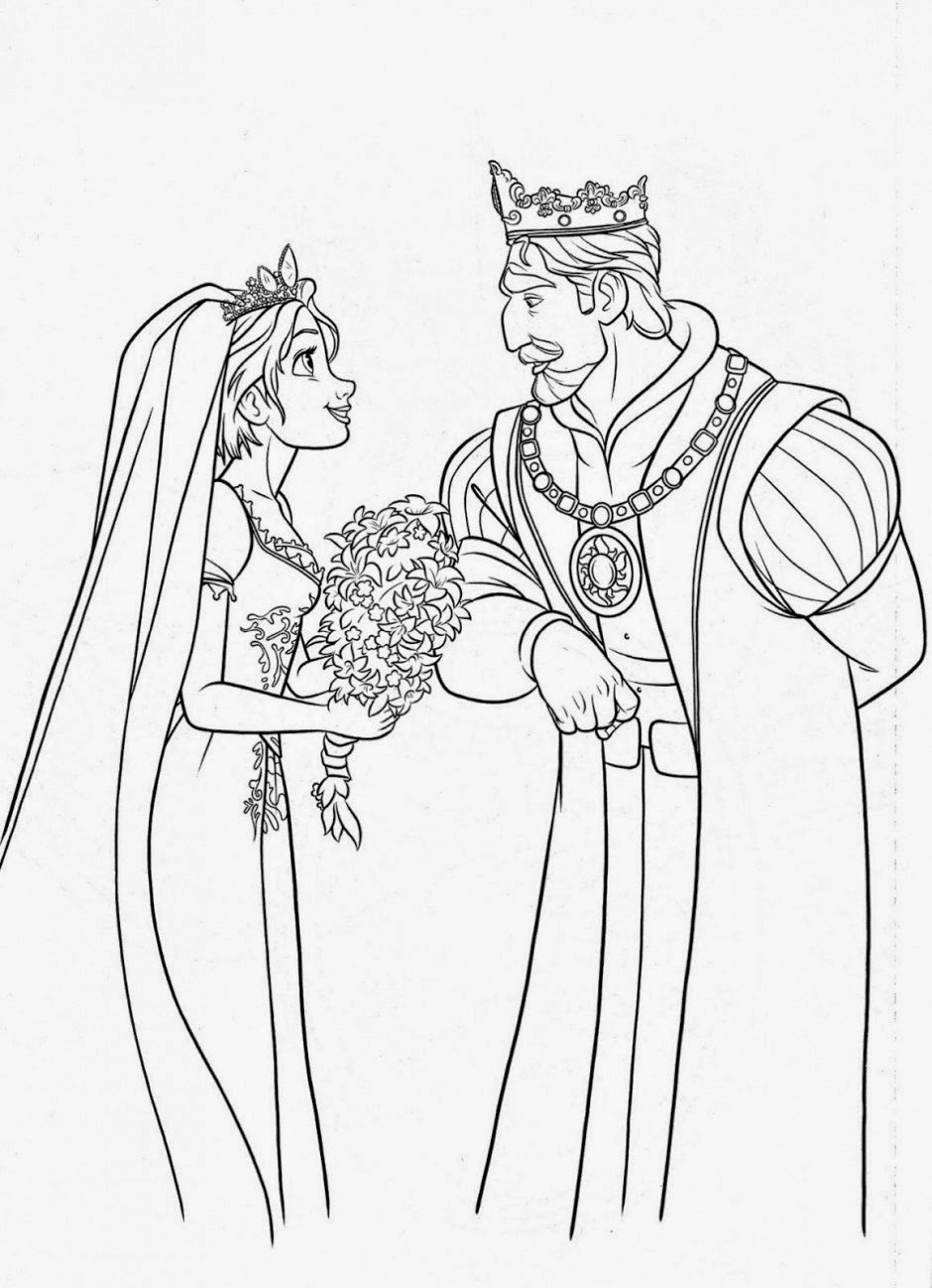 33 Printable Rapunzel Tangled Coloring Pages 5