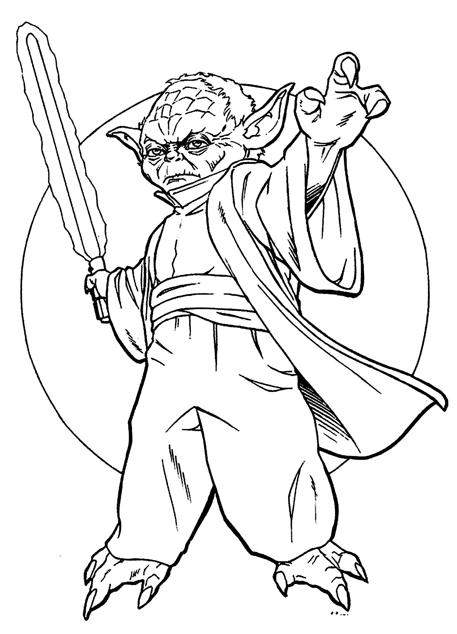 33 Thrilling Star Wars Clone Wars Coloring Pages Printable 14