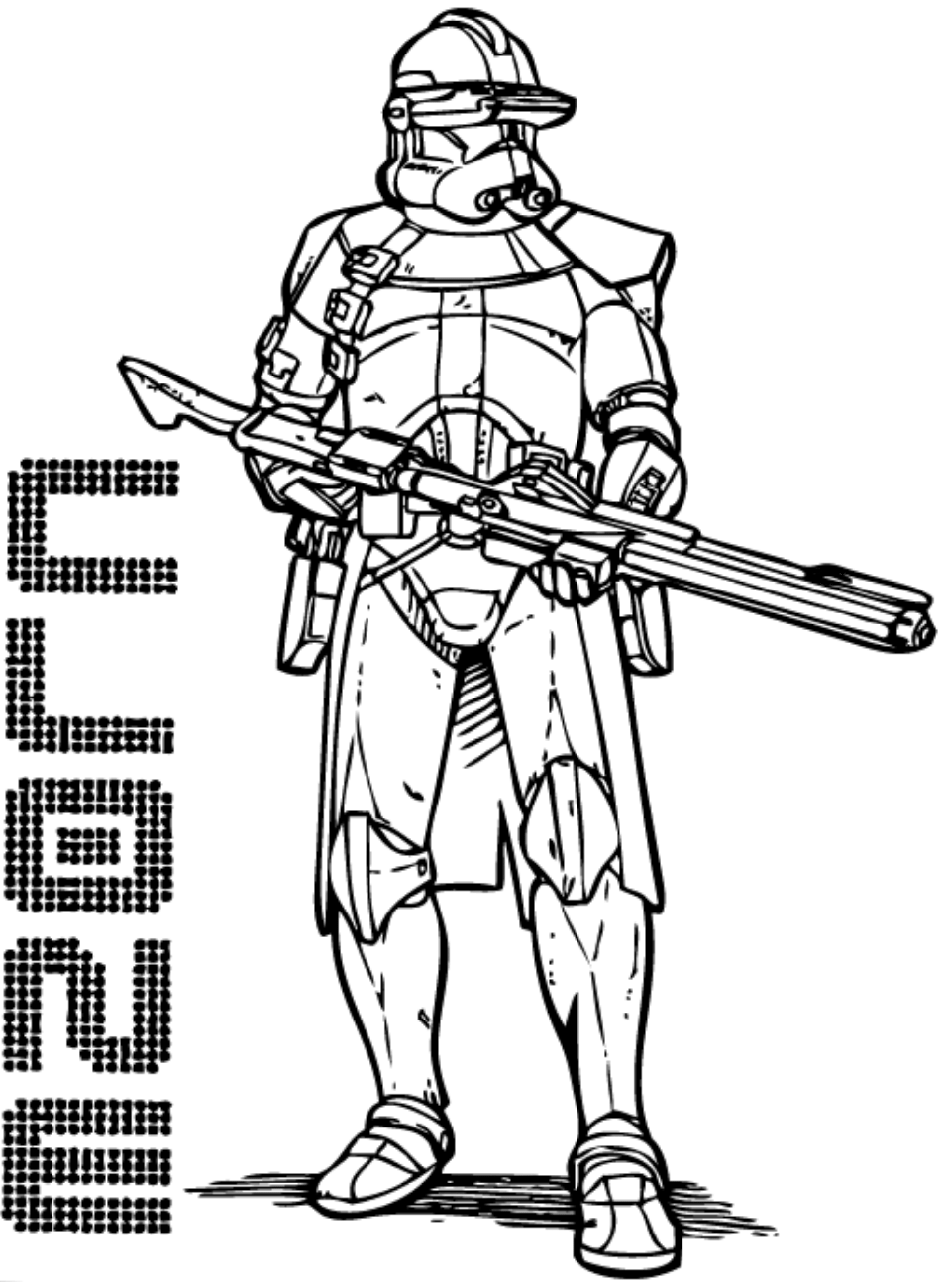 thrilling star wars clone wars coloring pages printable jpg