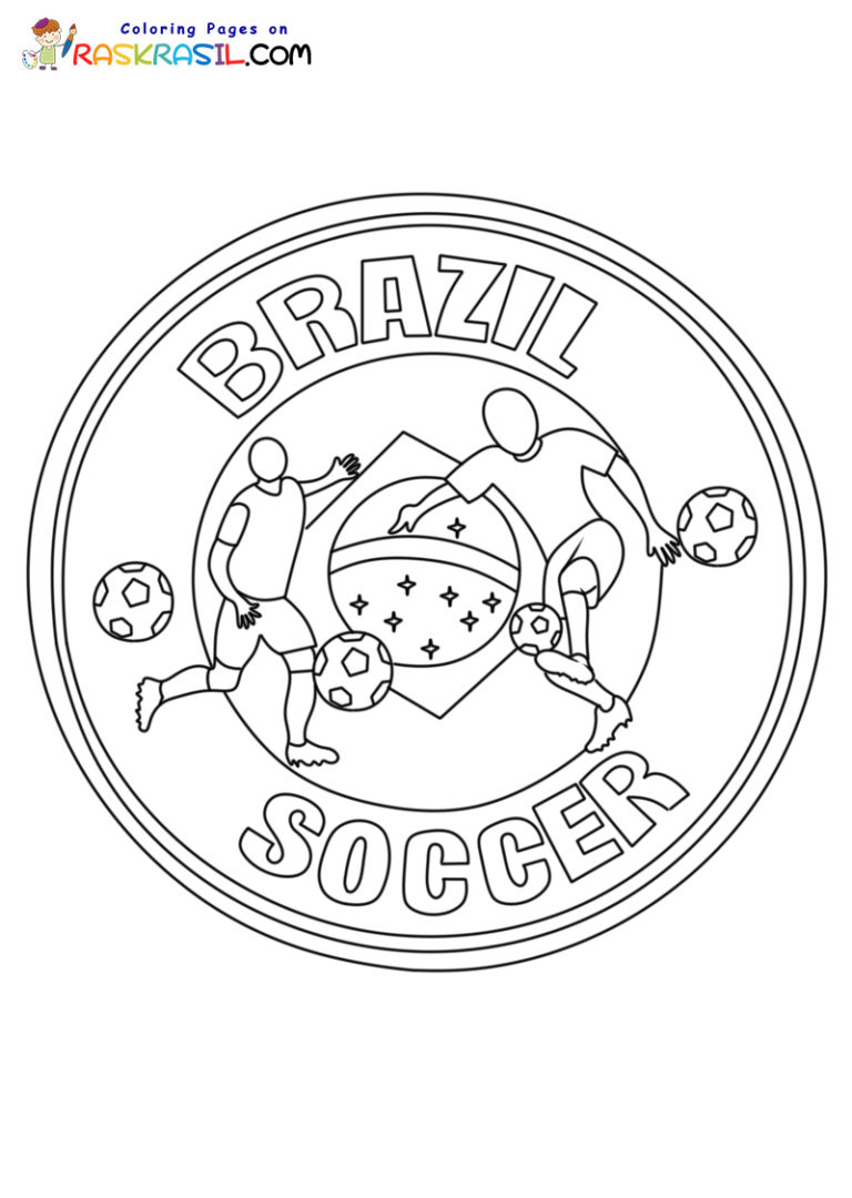 33 Vibrant Brazil Coloring Pages Printable 14