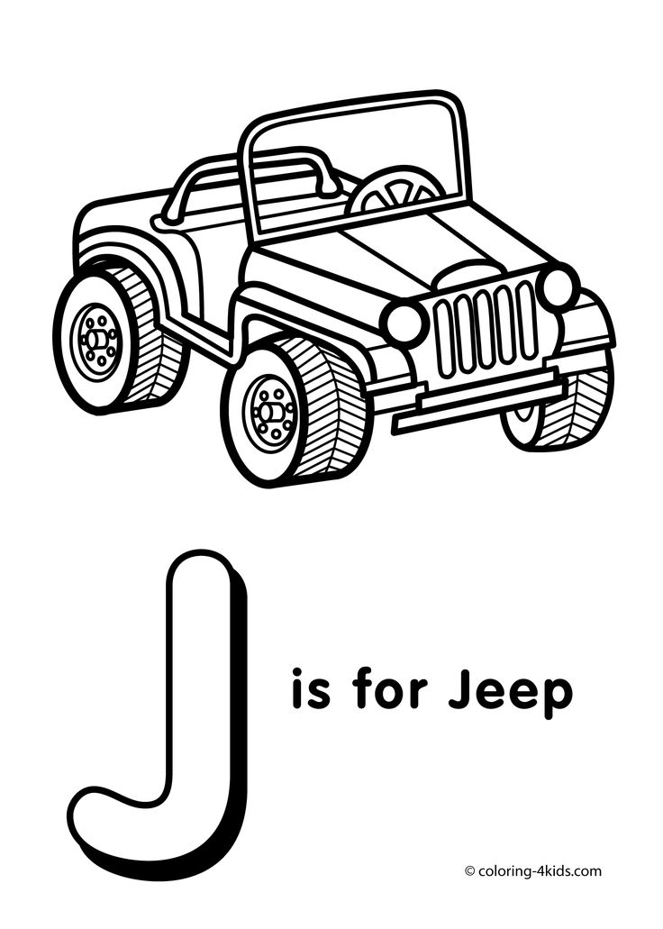 34 Adventurous Jeep Coloring Pages Printable 17