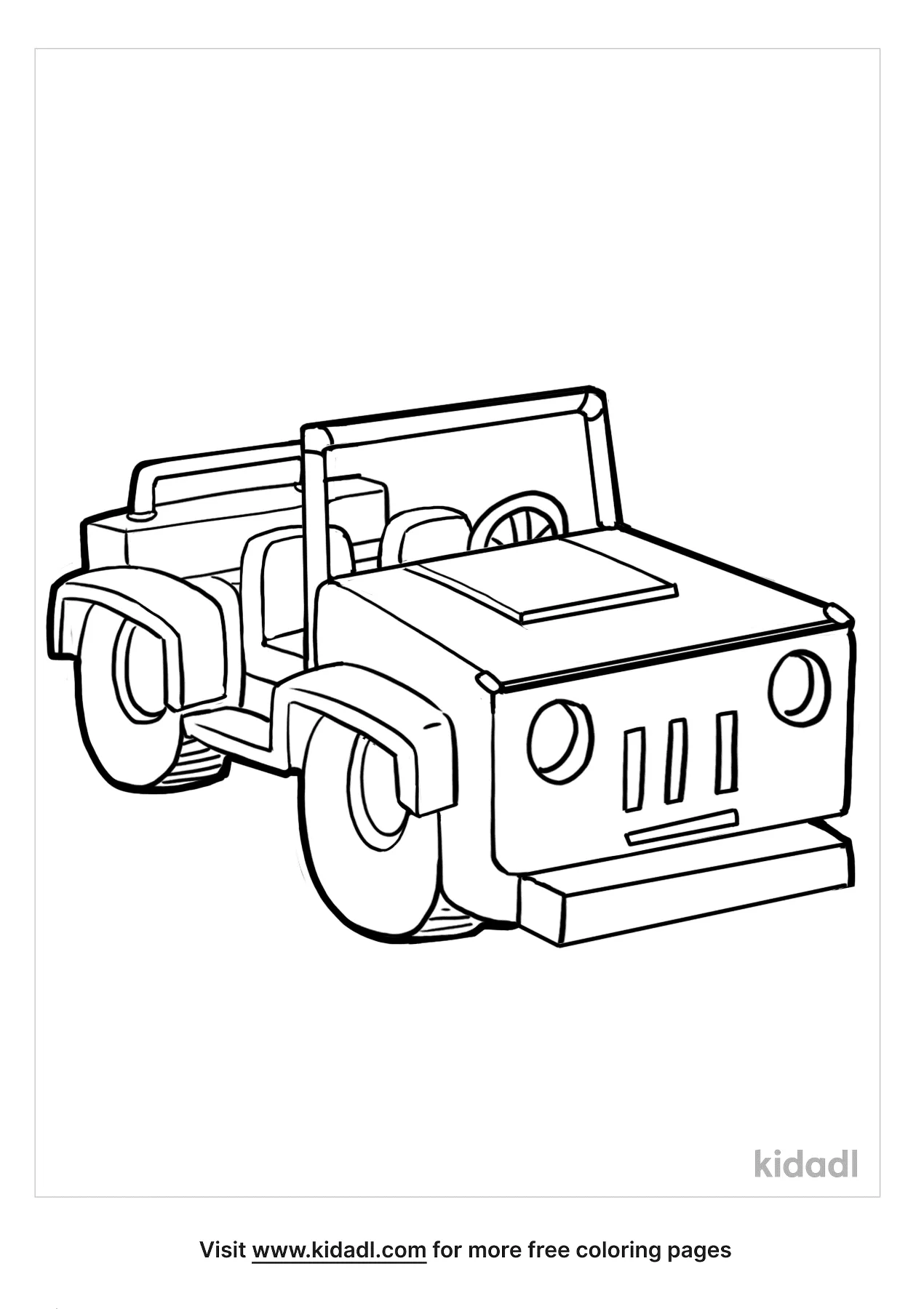 34 Adventurous Jeep Coloring Pages Printable 28