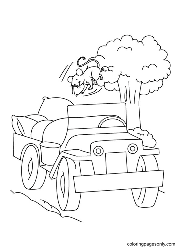 adventurous jeep coloring pages printable jpg