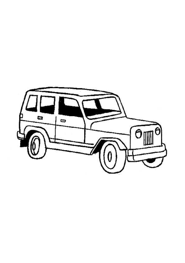 34 Adventurous Jeep Coloring Pages Printable 34