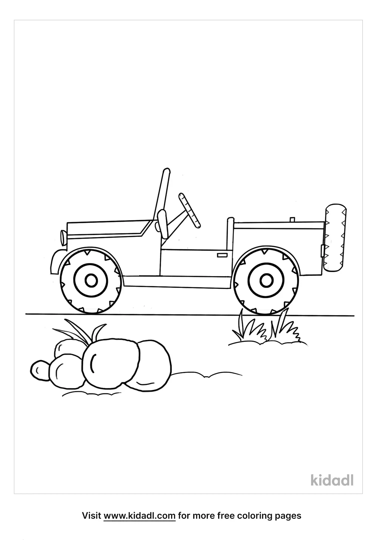 34 Adventurous Jeep Coloring Pages Printable 9