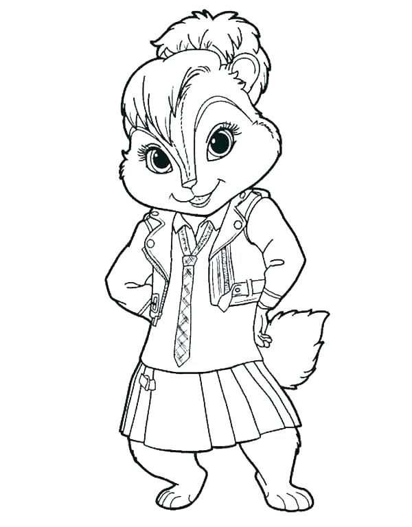 alvin and the chipmunks coloring pages printable jpg