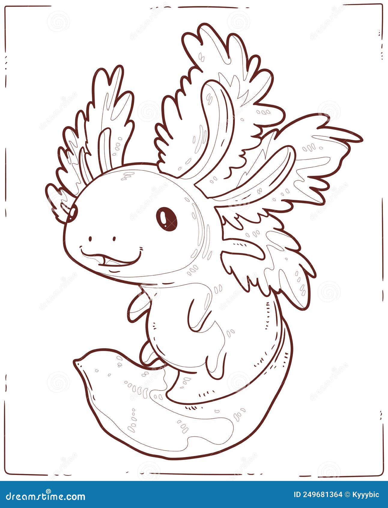 axolotl coloring pages printable jpg