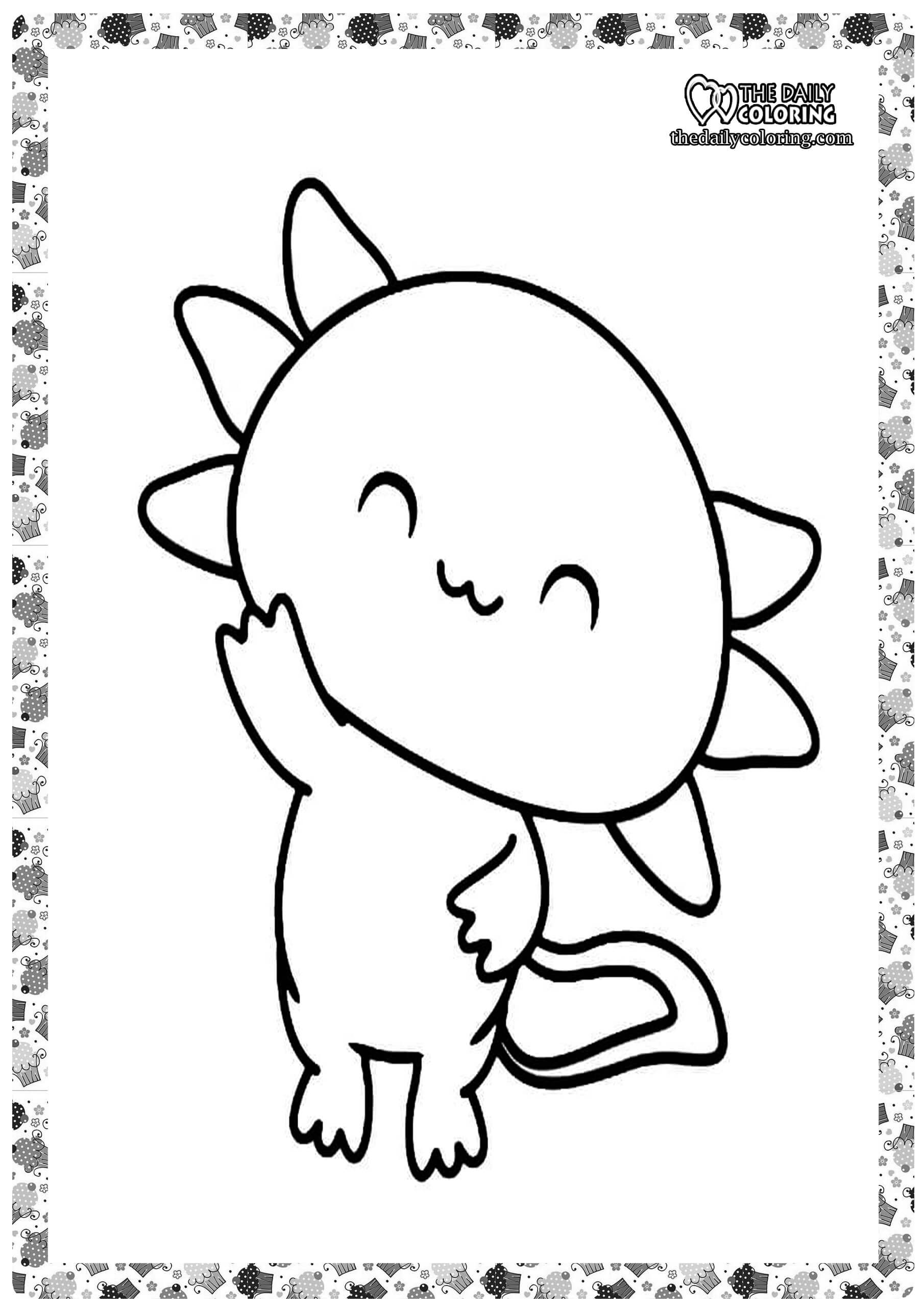 34 Axolotl Coloring Pages Printable 30