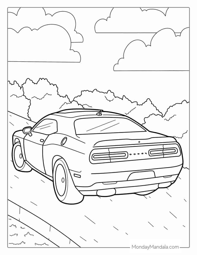 34 Dodge Durango Coloring Pages Printable 24