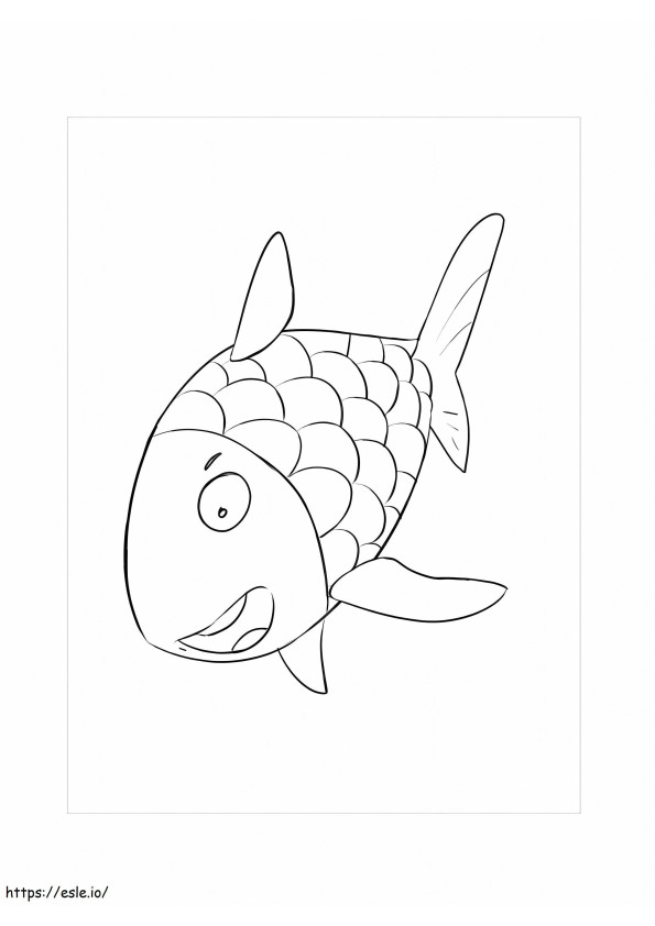 34 Free Rainbow Fish Coloring Pages Printable 13