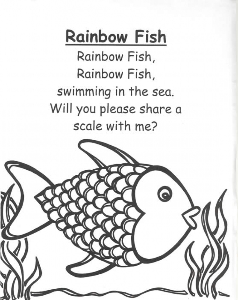 free rainbow fish coloring pages printable jpg