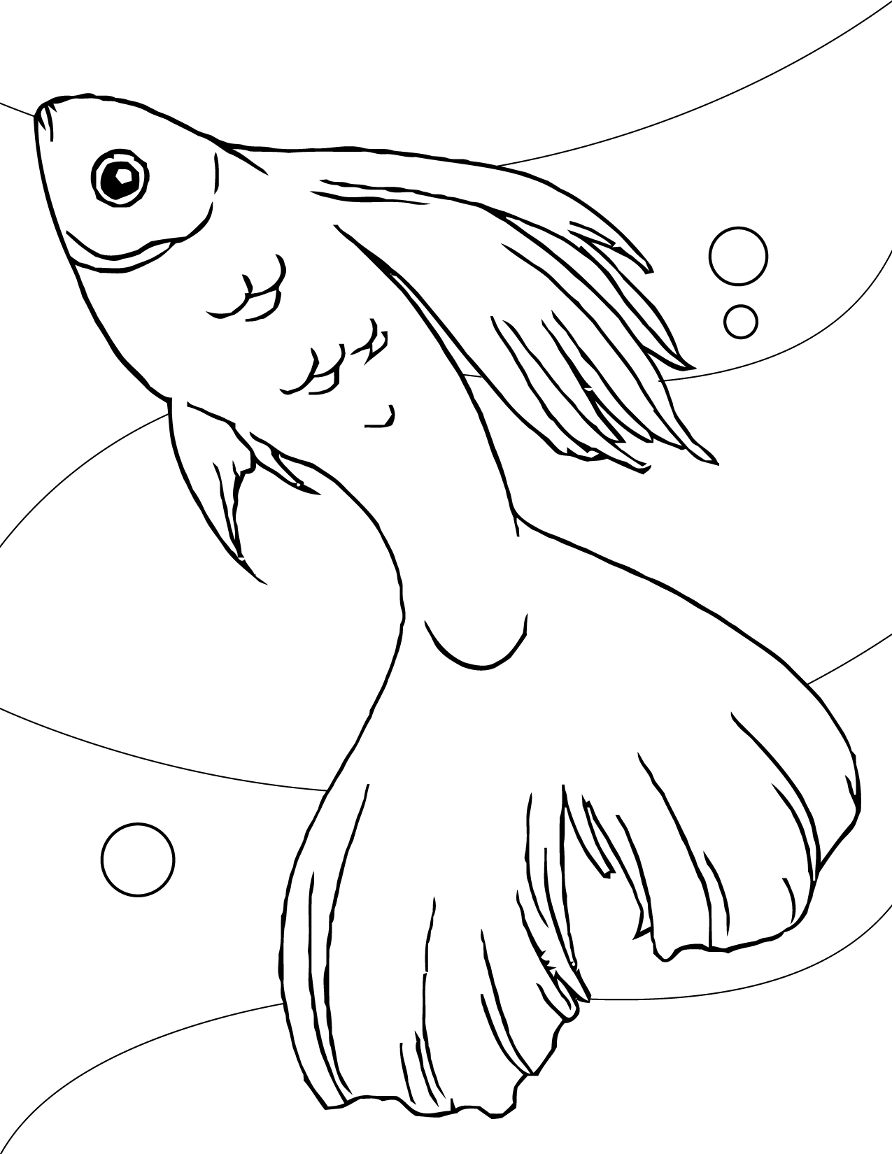 free rainbow fish coloring pages printable jpg