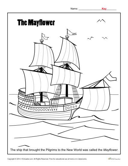 historic mayflower coloring pages printable jpg