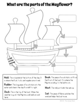 34 Historic Mayflower Coloring Pages Printable 21