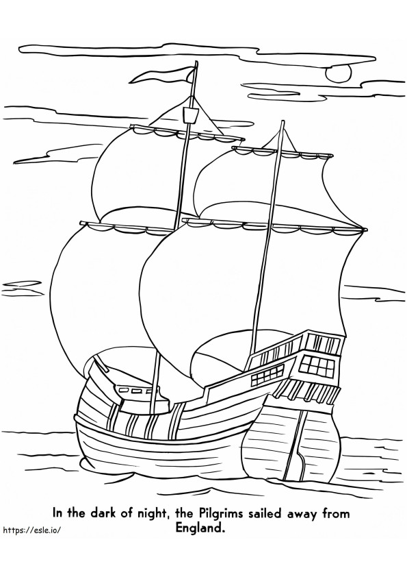 34 Historic Mayflower Coloring Pages Printable 26