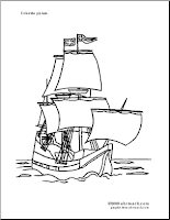 34 Historic Mayflower Coloring Pages Printable 30