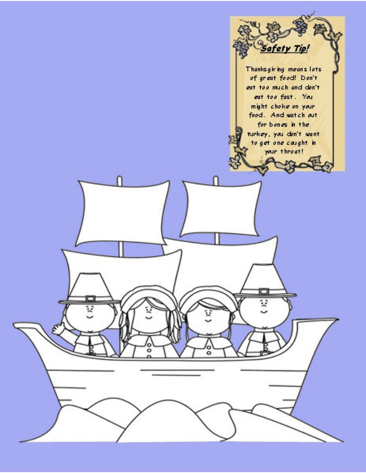 34 Historic Mayflower Coloring Pages Printable 8