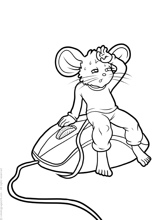 34 Interesting Rats Coloring Pages Printable 16