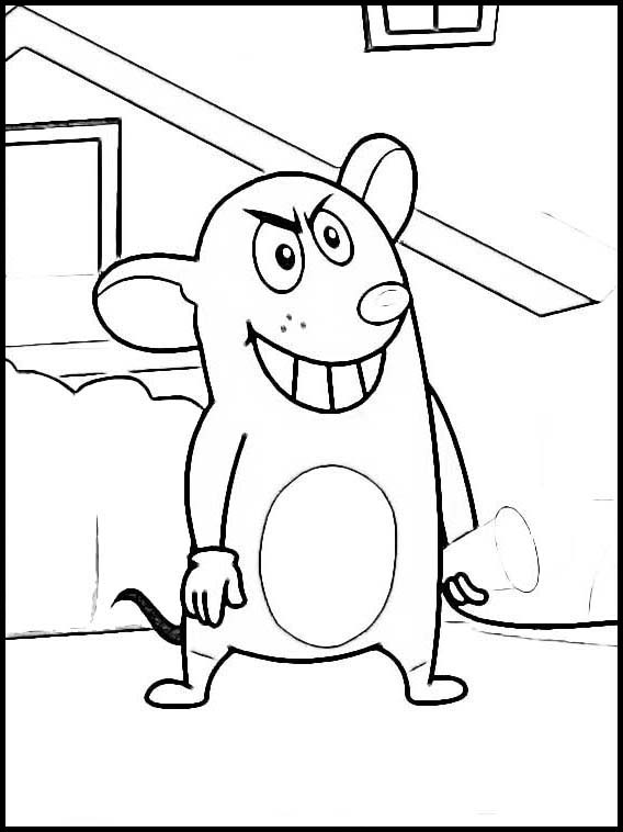 34 Interesting Rats Coloring Pages Printable 20