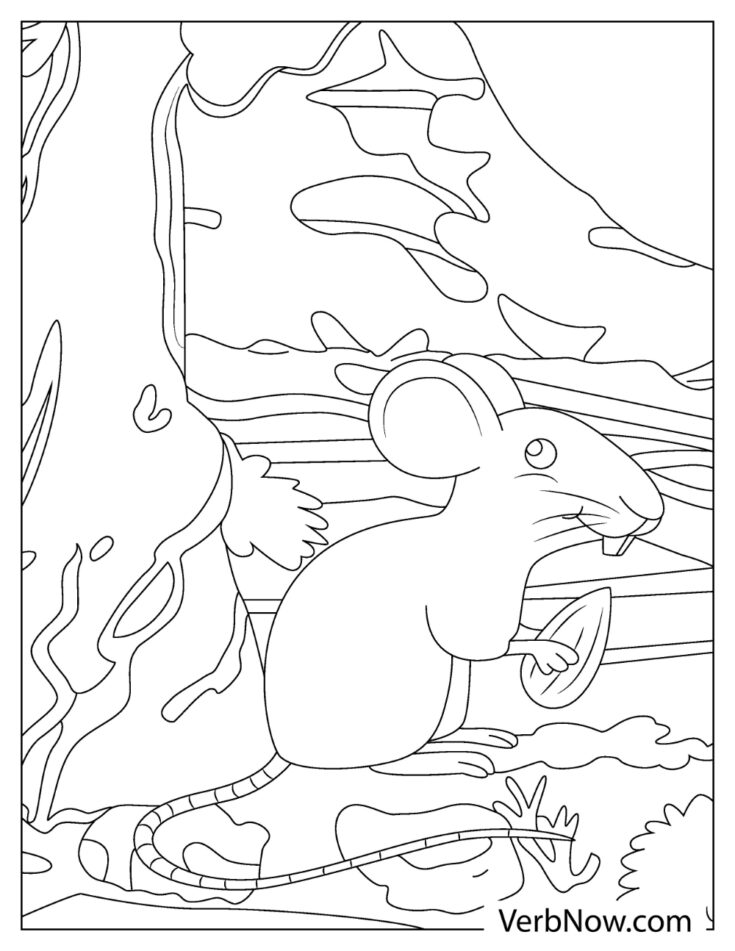 interesting rats coloring pages printable jpg