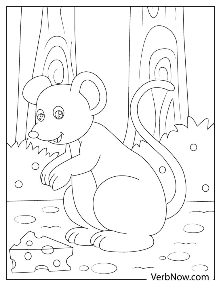 34 Interesting Rats Coloring Pages Printable 30