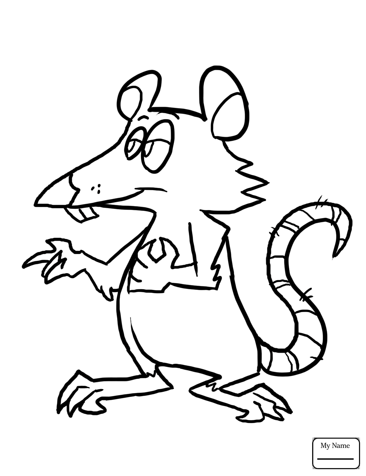 interesting rats coloring pages printable jpg