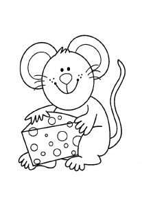 mice coloring pages printable jpg