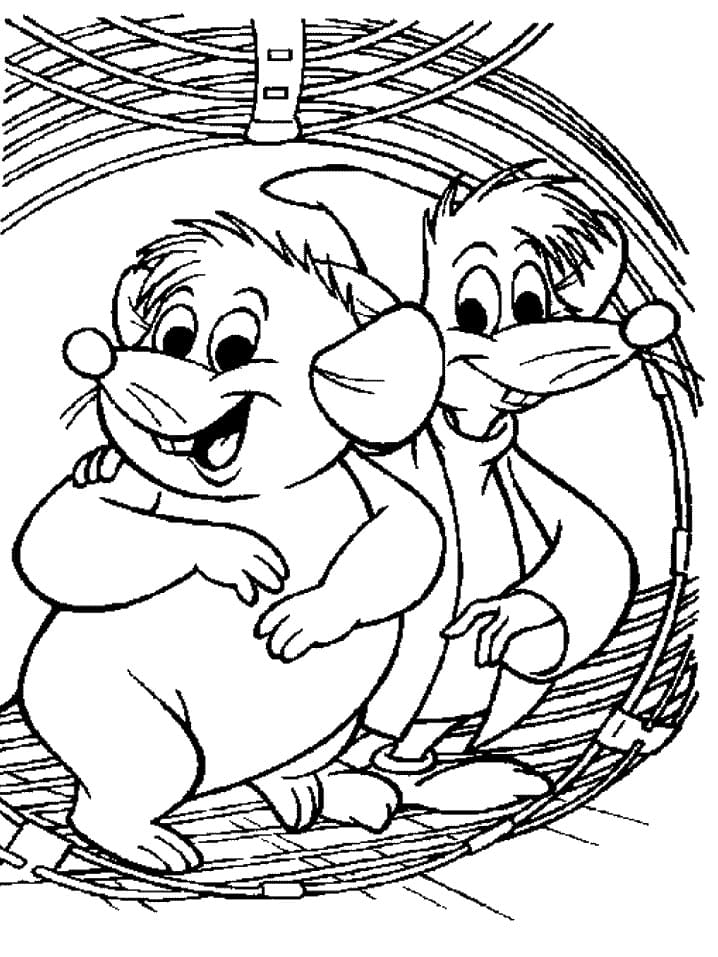 34 Mice Coloring Pages Printable 17