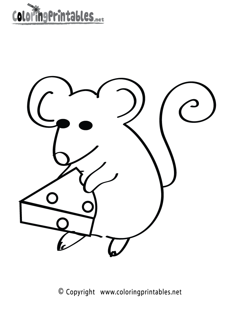 mice coloring pages printable jpg