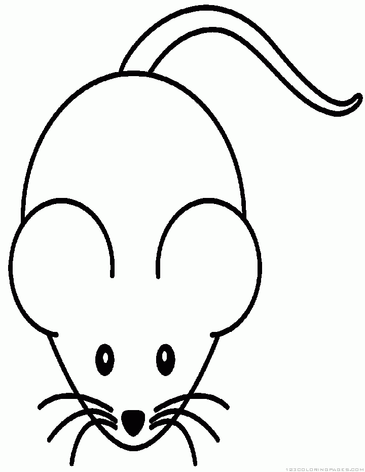 34 Mice Coloring Pages Printable 27