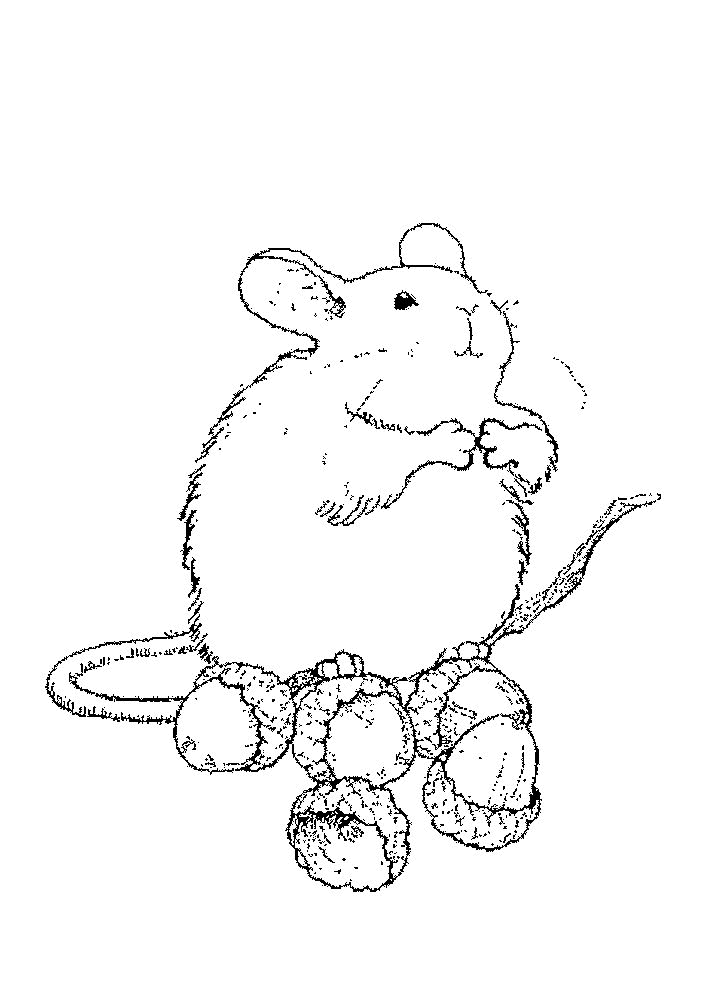 34 Mice Coloring Pages Printable 28