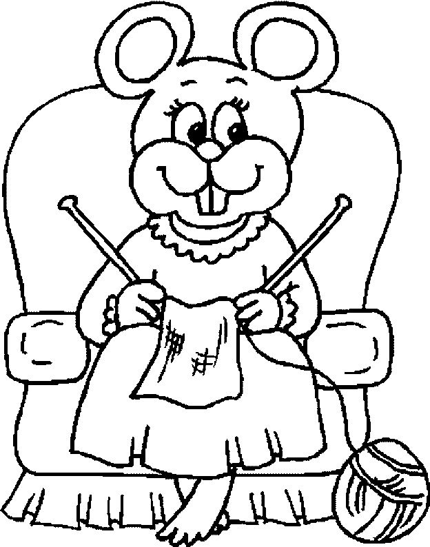 34 Mice Coloring Pages Printable 34