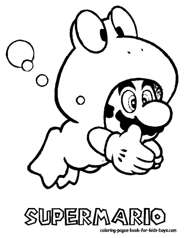 34 Playful Mario Coloring Pages Printable 14