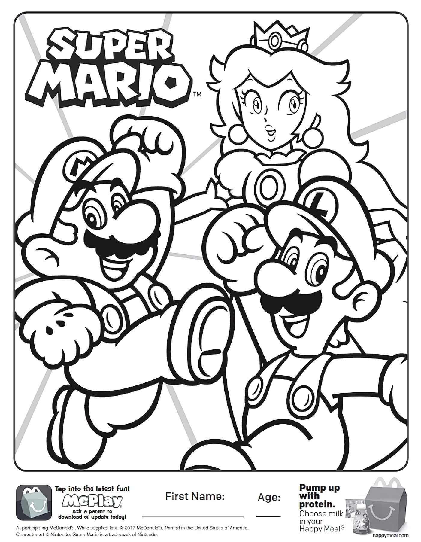 34 Playful Mario Coloring Pages Printable 35