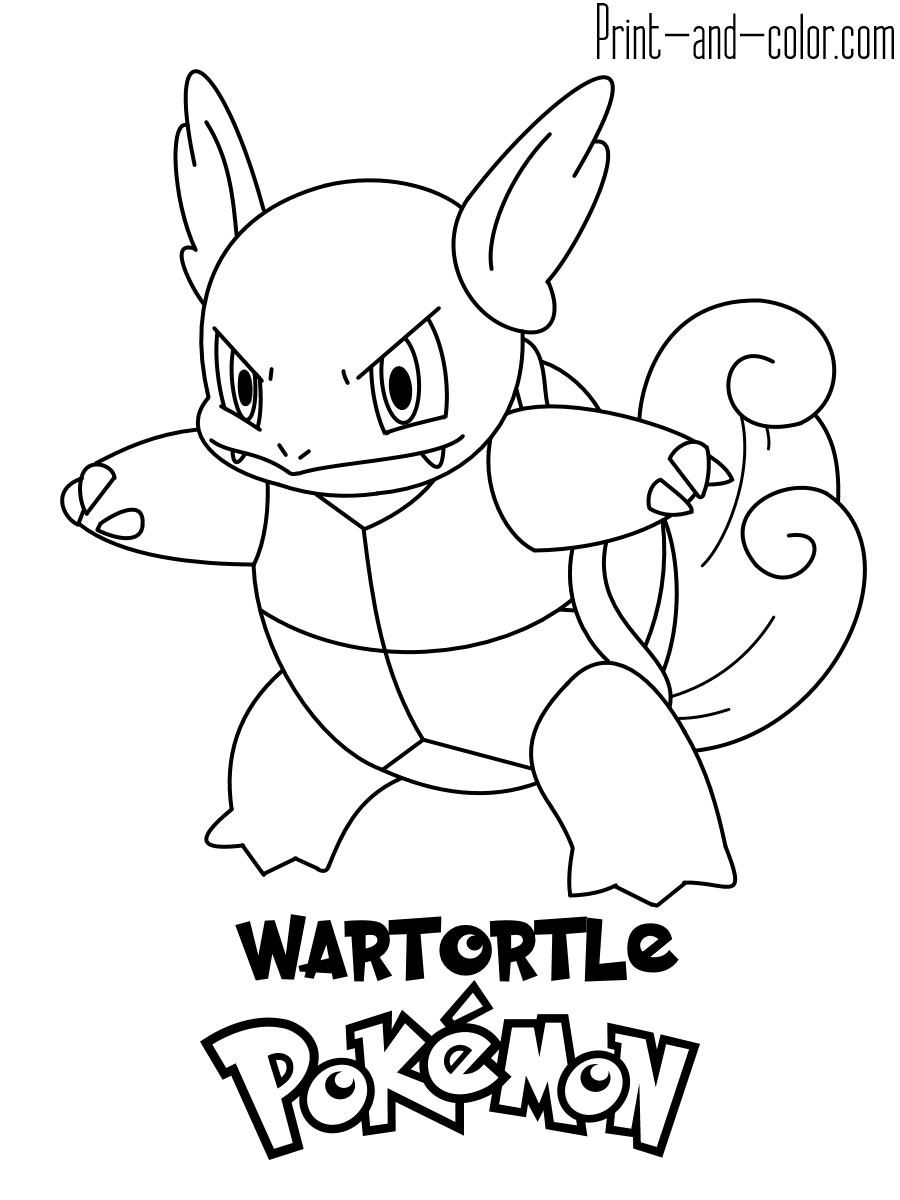 34 Pokemon and Friends Coloring Pages Printable 3