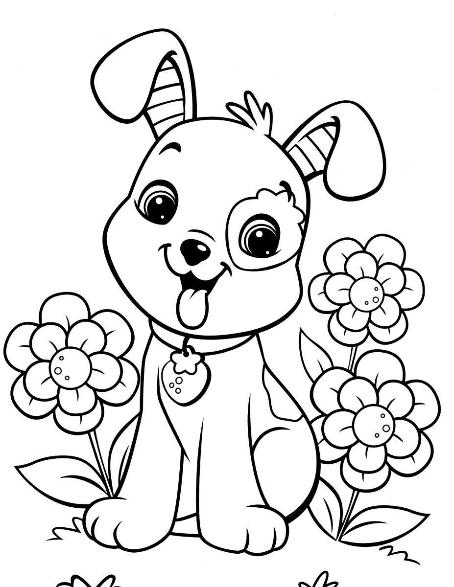 police dog coloring pages printable jpg