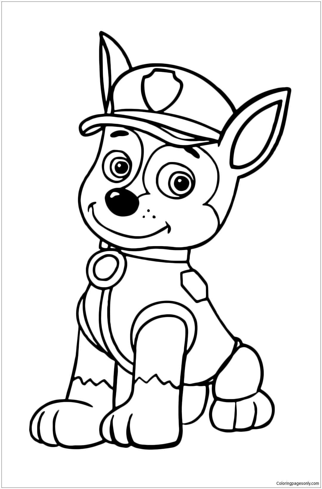 34 Police Dog Coloring Pages Printable 25