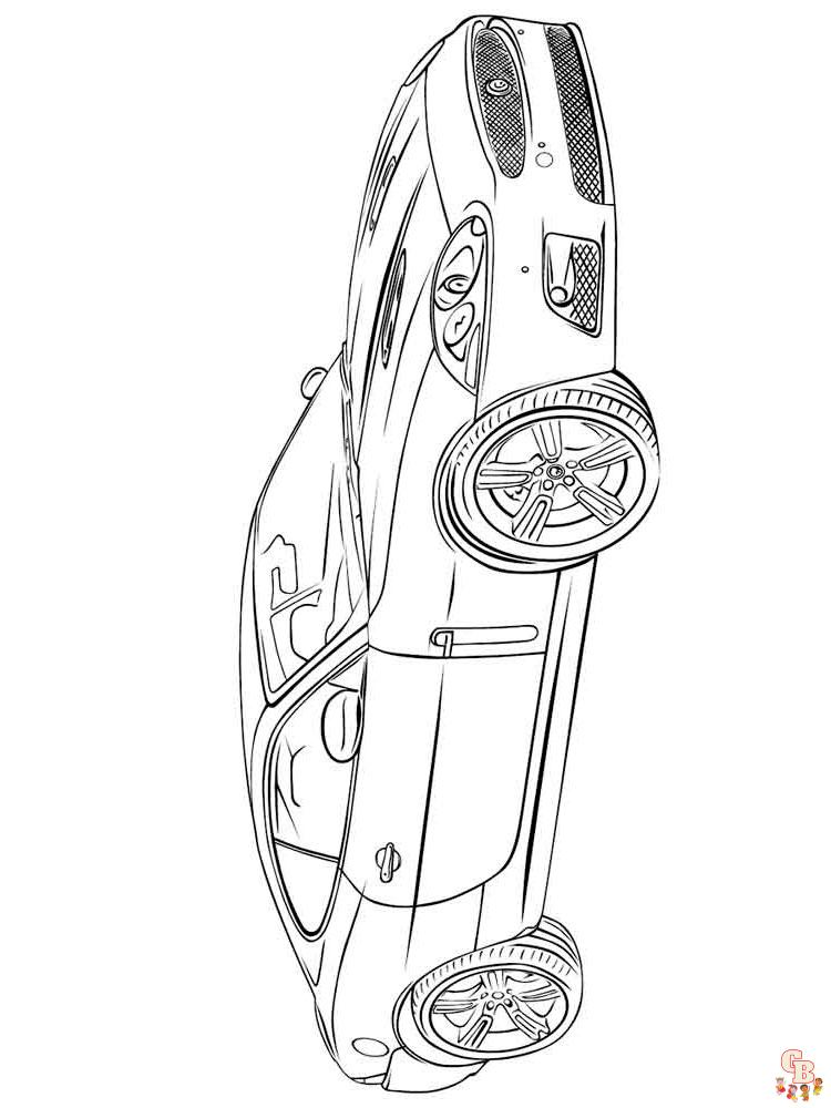 34 Sports Cars Coloring Pages Printable 26