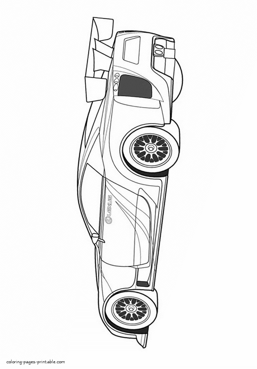 sports cars coloring pages printable jpg