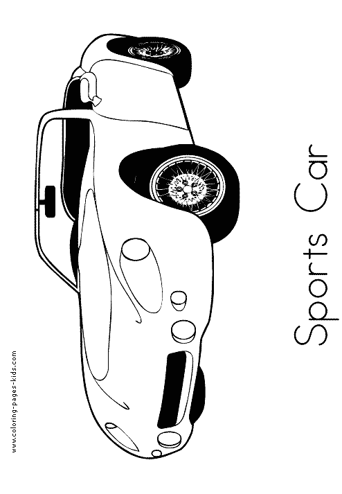 34 Sports Cars Coloring Pages Printable 29