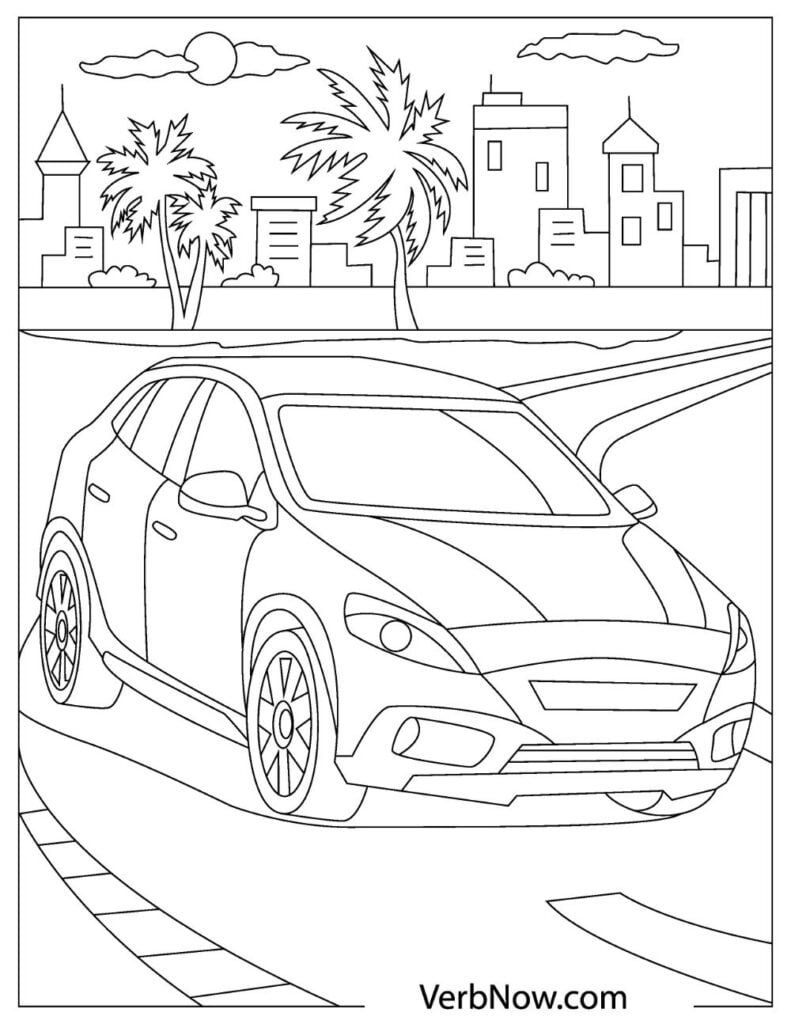 34 Sports Cars Coloring Pages Printable 33