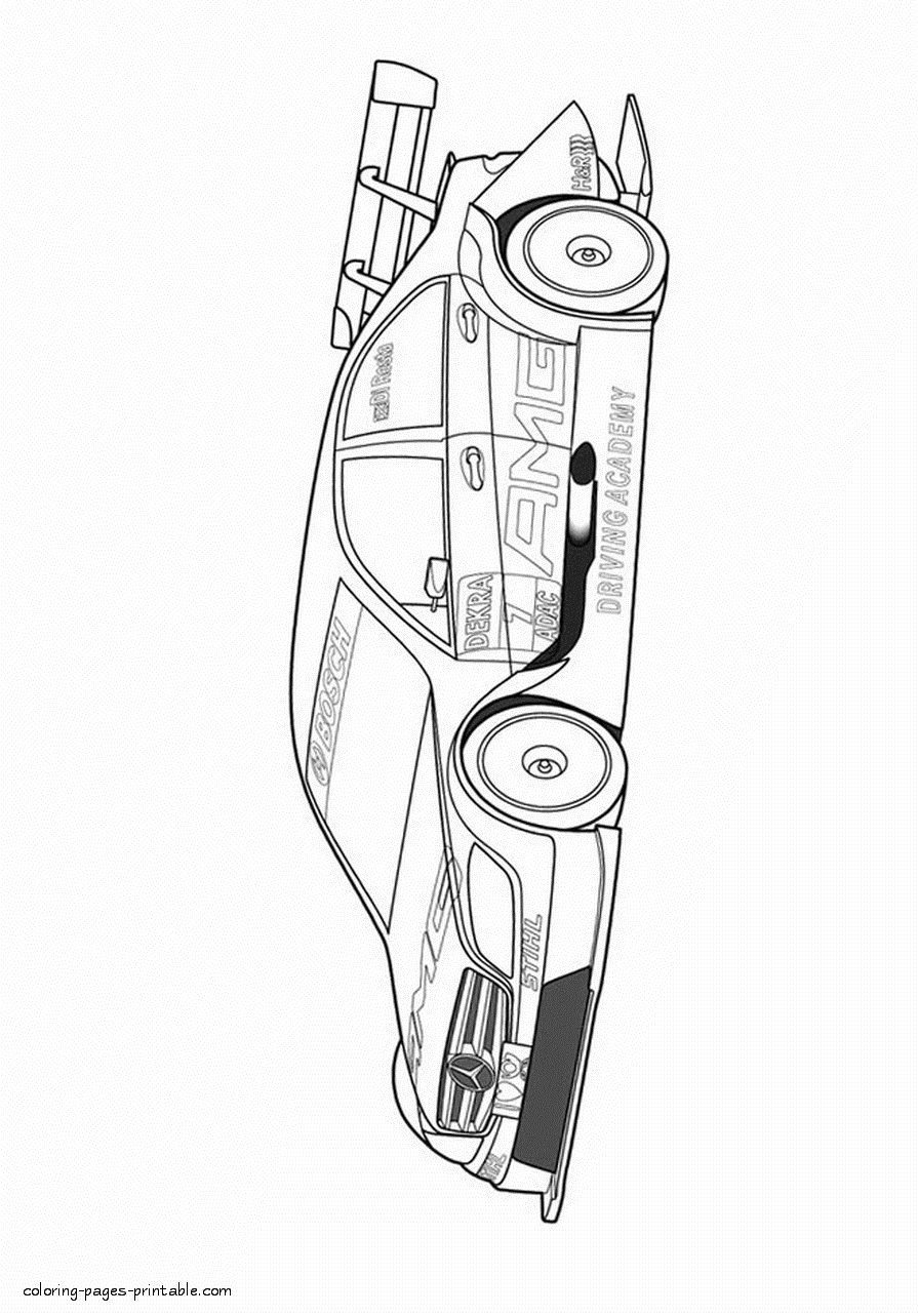 34 Sports Cars Coloring Pages Printable 6