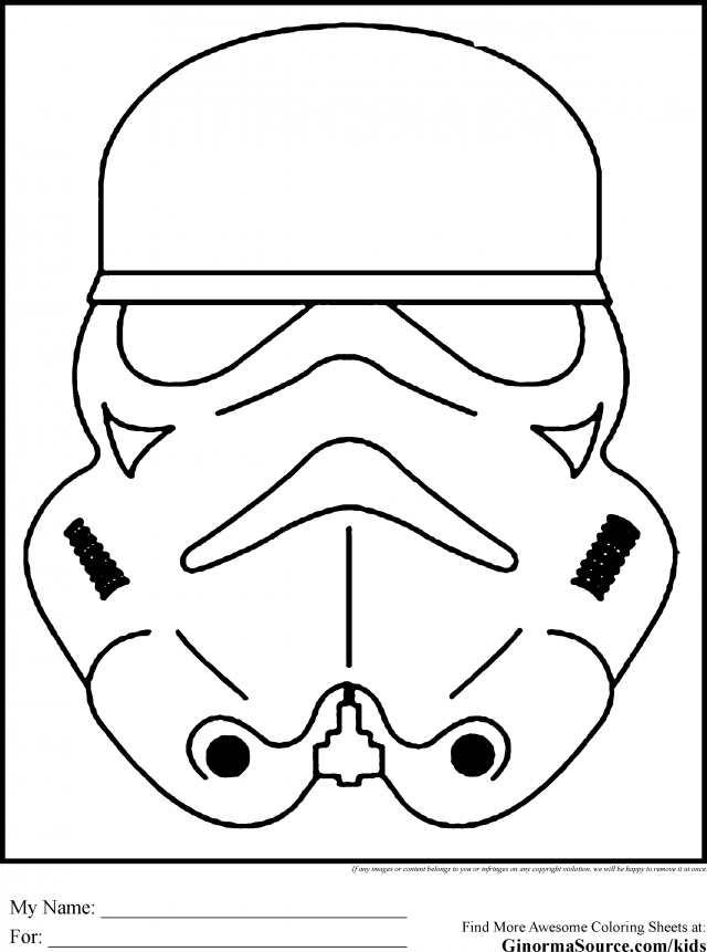 34 Stylish Stormtrooper Coloring Pages Printable 15