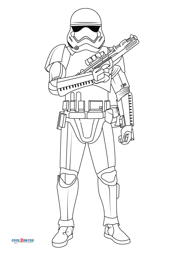 34 Stylish Stormtrooper Coloring Pages Printable 2